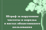 Нарушитель найден, доставлен и оштрафован!